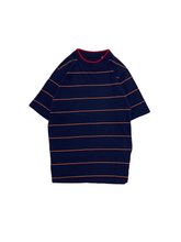 Load image into Gallery viewer, 90&#39;S STRIPE HIGH-NECK TEE
