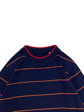 Load image into Gallery viewer, 90&#39;S STRIPE HIGH-NECK TEE
