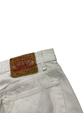 Load image into Gallery viewer, 90&#39;S &quot;LEVI&#39;S&quot; 501 WHITE DENIM
