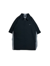 Load image into Gallery viewer, &quot;NIKE GOLF&quot; STRECHABLE ZIP POLO SHIRT
