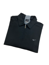 Load image into Gallery viewer, &quot;NIKE GOLF&quot; STRECHABLE ZIP POLO SHIRT
