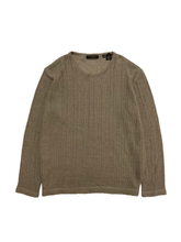 Load image into Gallery viewer, &quot;DONNA KARAN&quot; LINEN MESH KNIT
