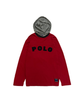 Load image into Gallery viewer, 90&#39;S &quot;POLO SPORT&quot; FAKE LAYERD L/S TEE PARKA
