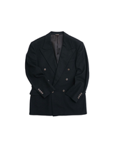 Load image into Gallery viewer, 80&#39;S &quot;BILL BLASS for LORD&amp;TAYLOR&quot; CASHMERE DOUBLE BREASTED JACKET
