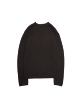 Load image into Gallery viewer, &quot;agnes b. homme&quot; CROSSOVER KNIT SWEATER
