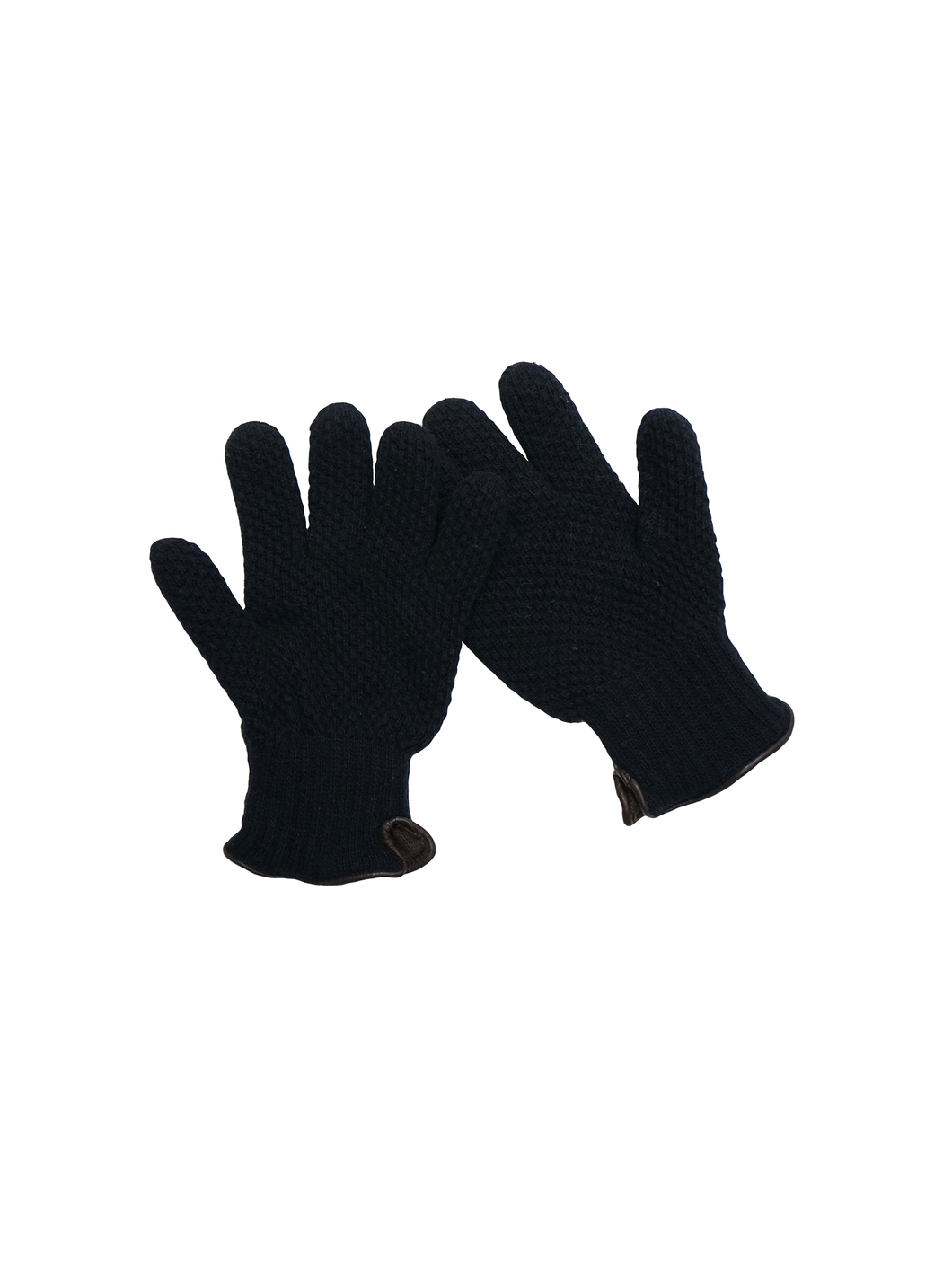 UNKNOWN CASHMERE KNIT GLOVES MADE IN ITALY