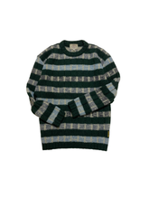 Load image into Gallery viewer, 90&#39;S &quot;ARMANI JEANS&quot; STRIPE RIB KNIT
