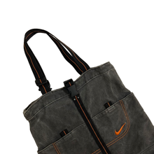 Load image into Gallery viewer, &quot;NIKE&quot; BLACK DENIM TOTE BAG
