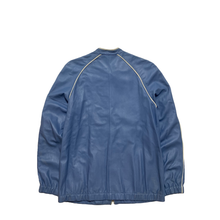 Load image into Gallery viewer, &quot;FENDISSIME BY FENDI&quot; BLUE LEATHER JACKET
