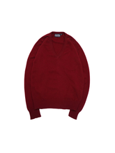 Load image into Gallery viewer, 90&#39;S &quot;LANDS&#39; END&quot; CASHMERE V-NECK KNIT
