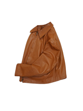 Load image into Gallery viewer, 90&#39;S &quot;GIORGIO ARMANI&quot; SHORT LENGTH LEATHER JACKET
