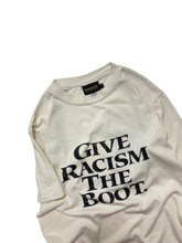 画像をギャラリービューアに読み込む, 90&#39;S &quot;TIMBERLAND&quot; GIVE RACISM THE BOOT TEE #2
