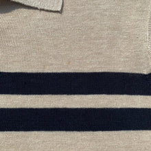 Load image into Gallery viewer, &quot;BANANA REPUBLIC&quot; LINEN KNIT POLO
