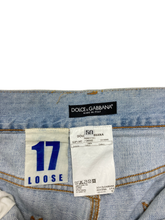 Load image into Gallery viewer, 00&#39;S &quot;DOLCE&amp;GABBANA&quot; 17LOOSE DAMAGED DENIM
