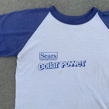 画像をギャラリービューアに読み込む, 70&#39;S &quot;SEARS&quot; DOLLAR POWER TEE
