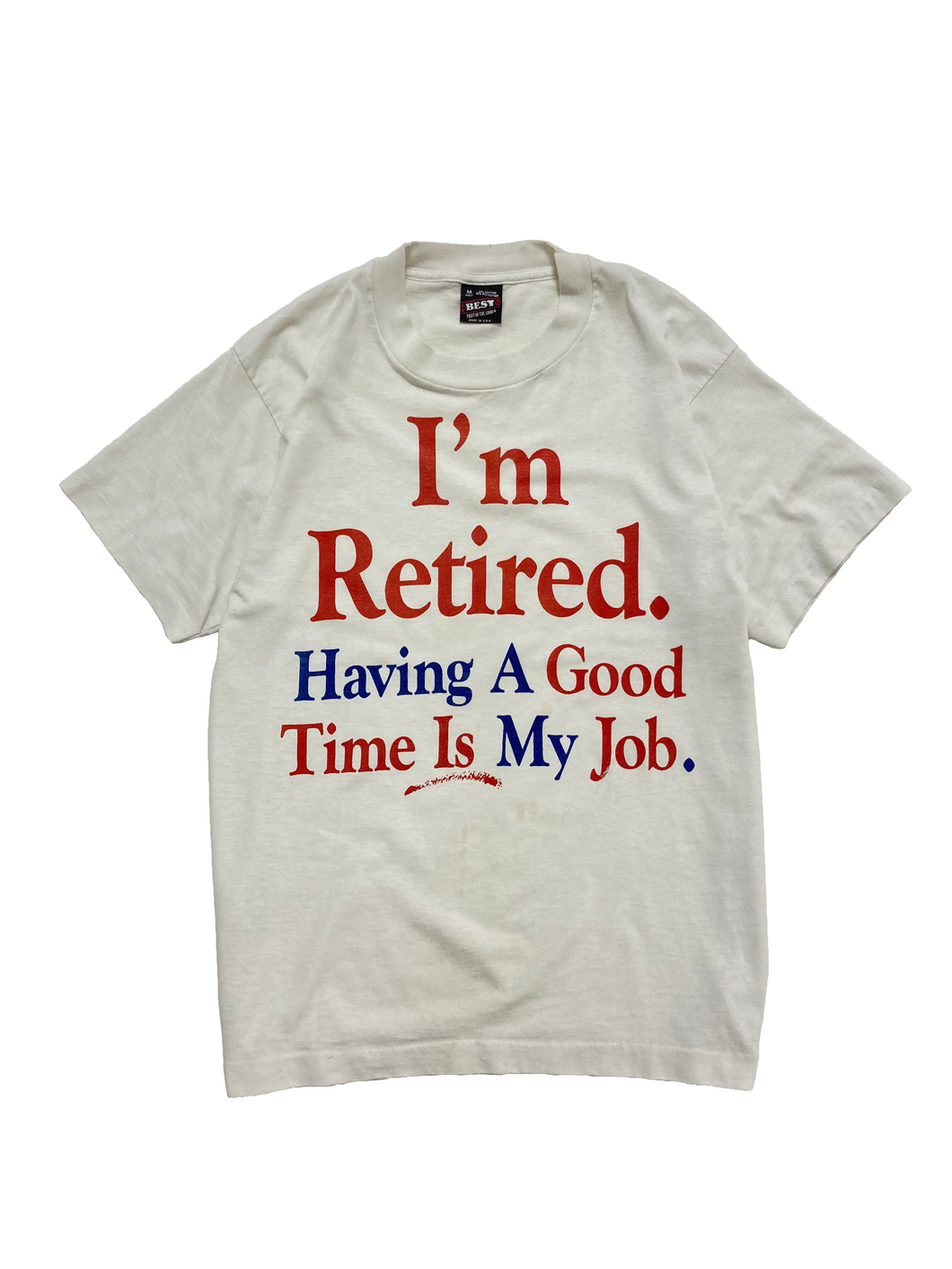 I'm Retired. TEE SHIRT