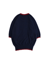 画像をギャラリービューアに読み込む, 80&#39;S &quot;AQUASCUTUM&quot; S/S CREW NECK KNIT
